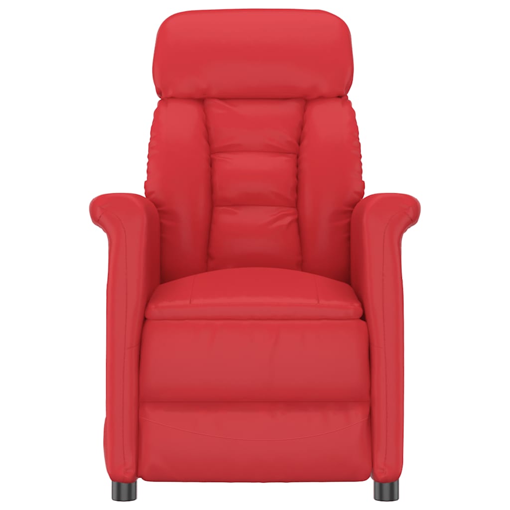 Relaxsessel Rot Kunstleder