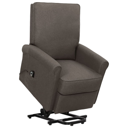 Aufstehsessel Braun Stoff