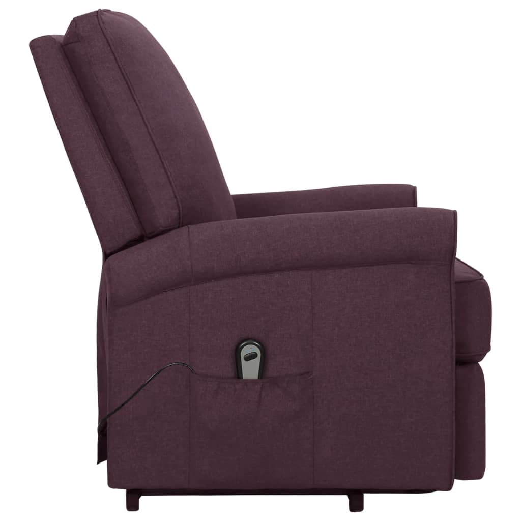 Aufstehsessel Lila Stoff