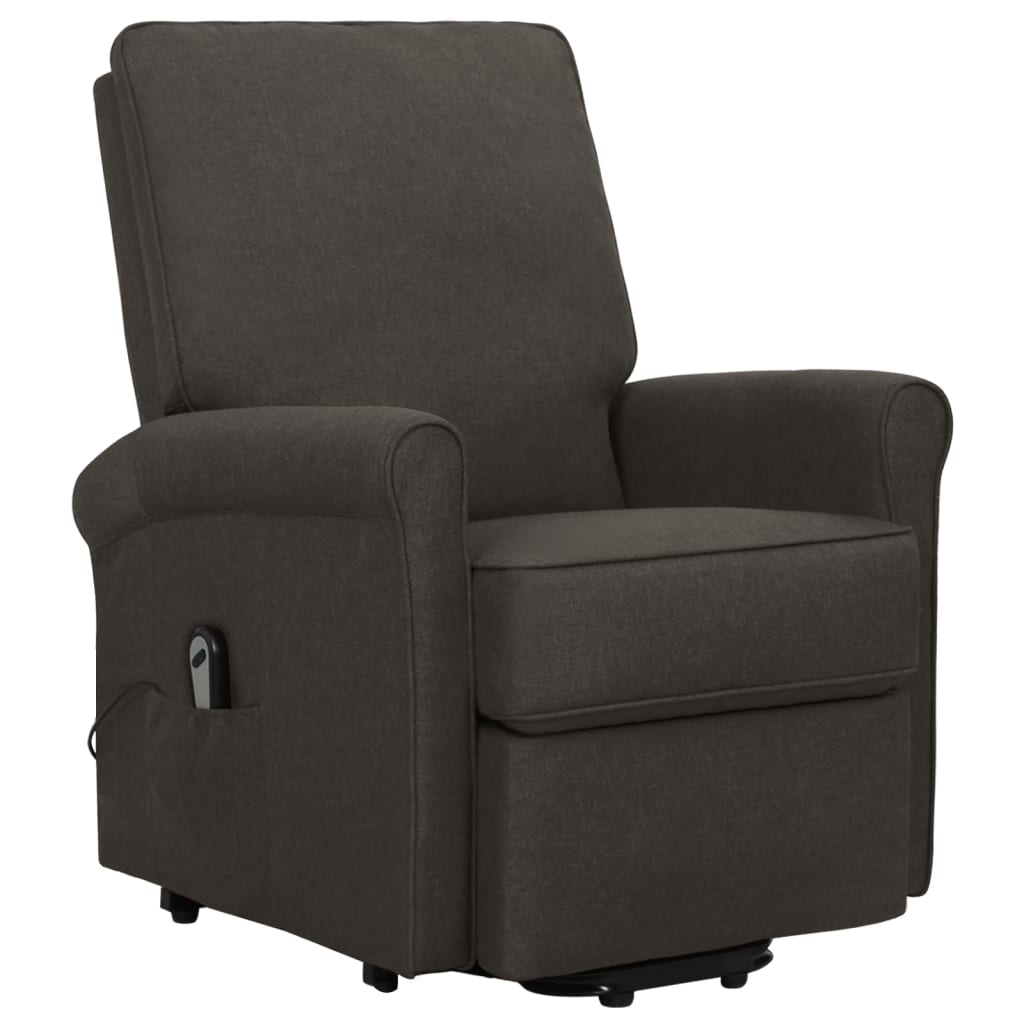 Aufstehsessel Taupe Stoff