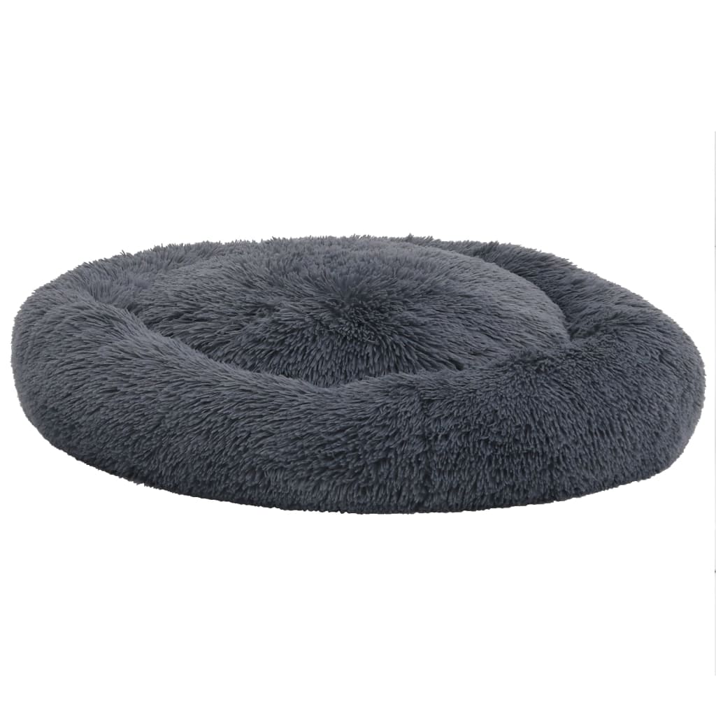 Hunde- und Katzenkissen Waschbar Dunkelgrau 70x70x15cm Plüsch