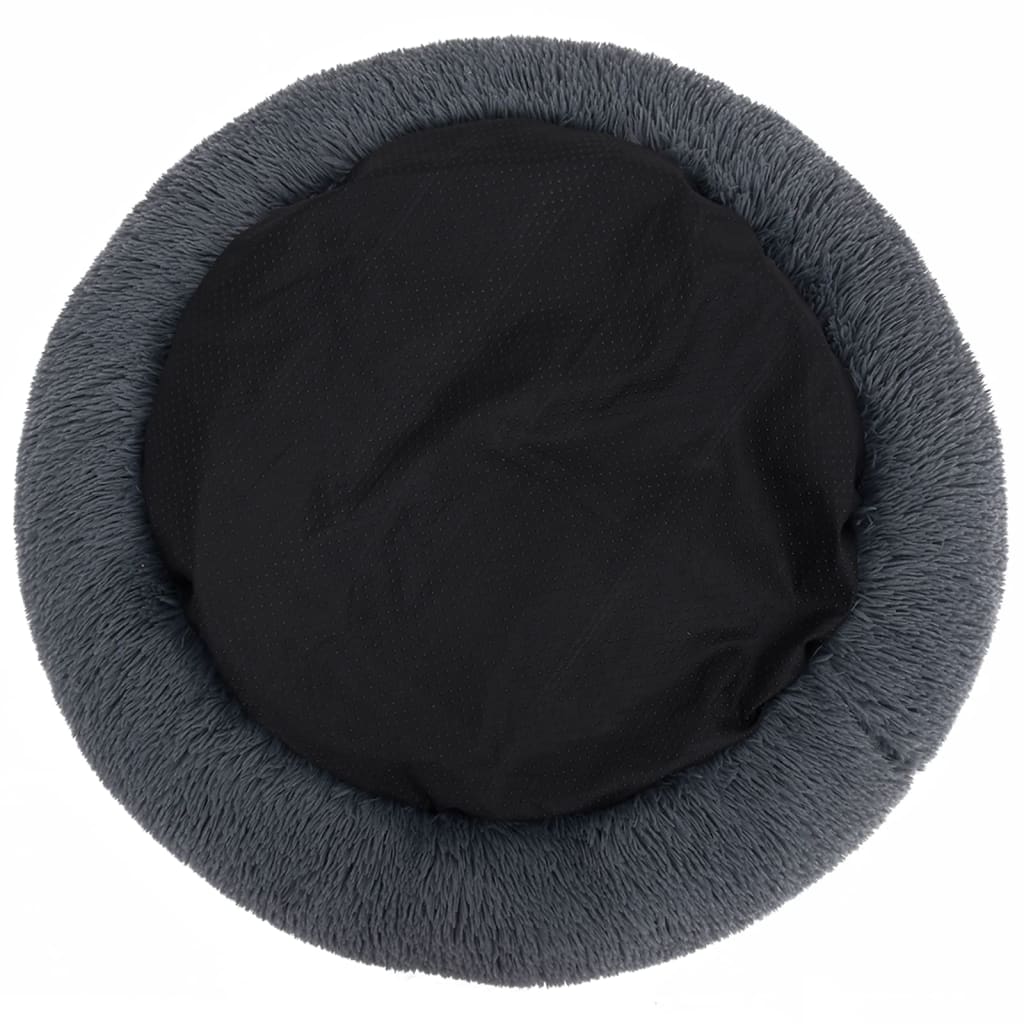 Hunde- und Katzenkissen Waschbar Dunkelgrau 70x70x15cm Plüsch