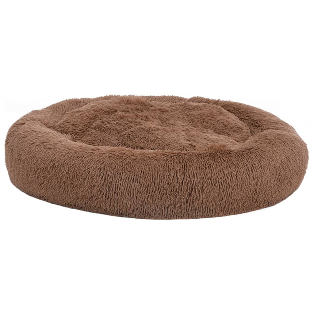 Hunde- und Katzenkissen Waschbar Braun 50x50x12 cm Plüsch