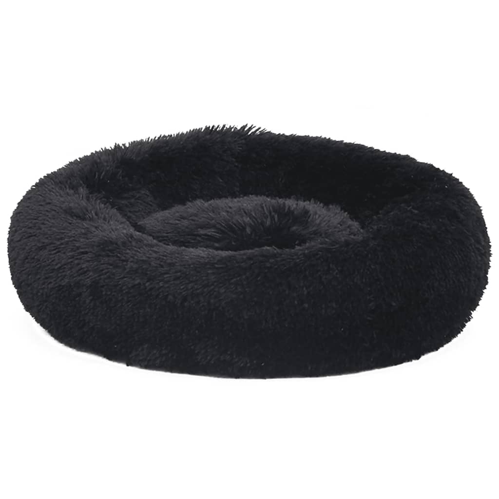 Hunde- und Katzenkissen Waschbar Schwarz 90x90x16 cm Plüsch