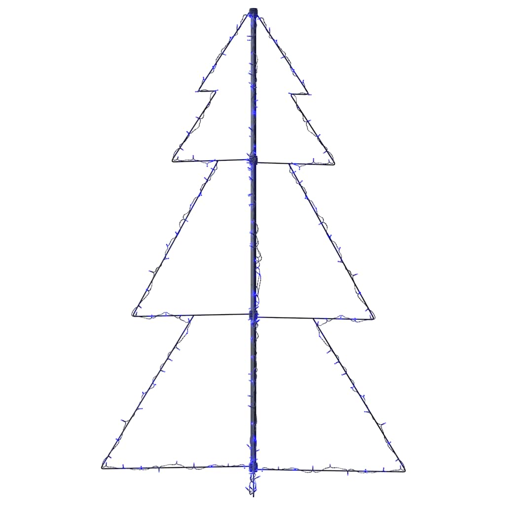 Weihnachtsbaum in Kegelform 200 LEDs Indoor Outdoor 98x150 cm