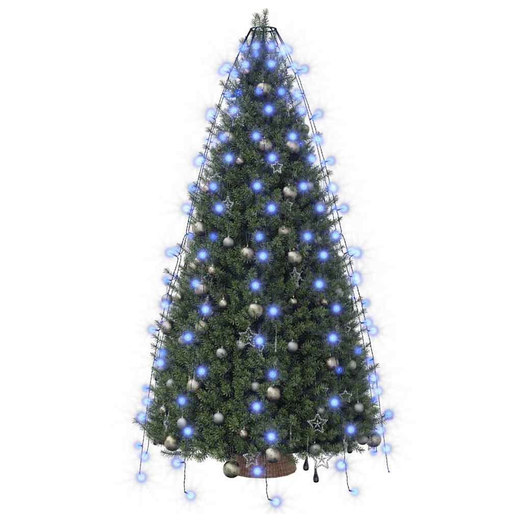 Weihnachtsbaum-Lichternetz mit 180 LEDs Blau 180 cm