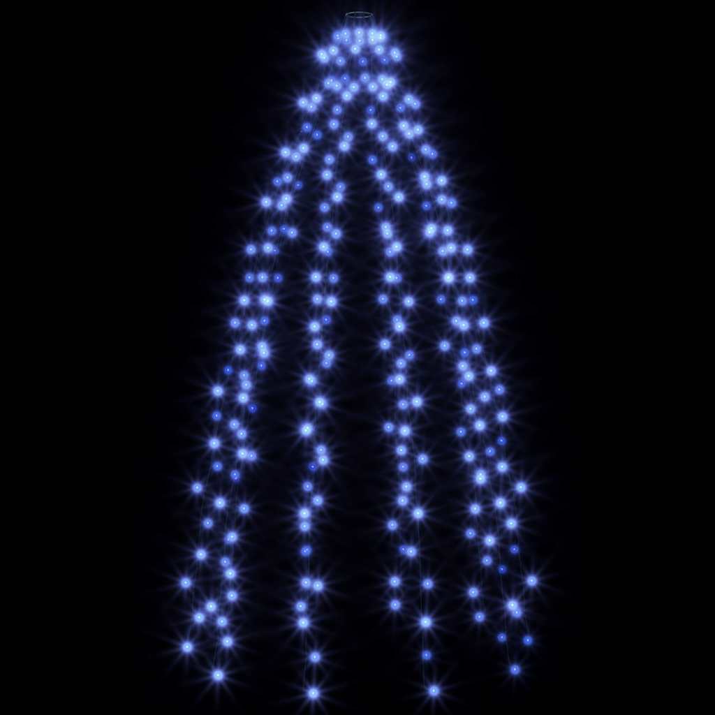 Weihnachtsbaum-Lichternetz mit 250 LEDs Blau 250 cm