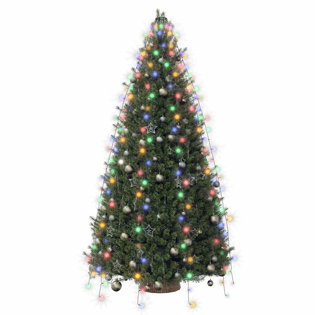 Weihnachtsbaum-Lichternetz mit 250 LEDs Mehrfarbig 250 cm