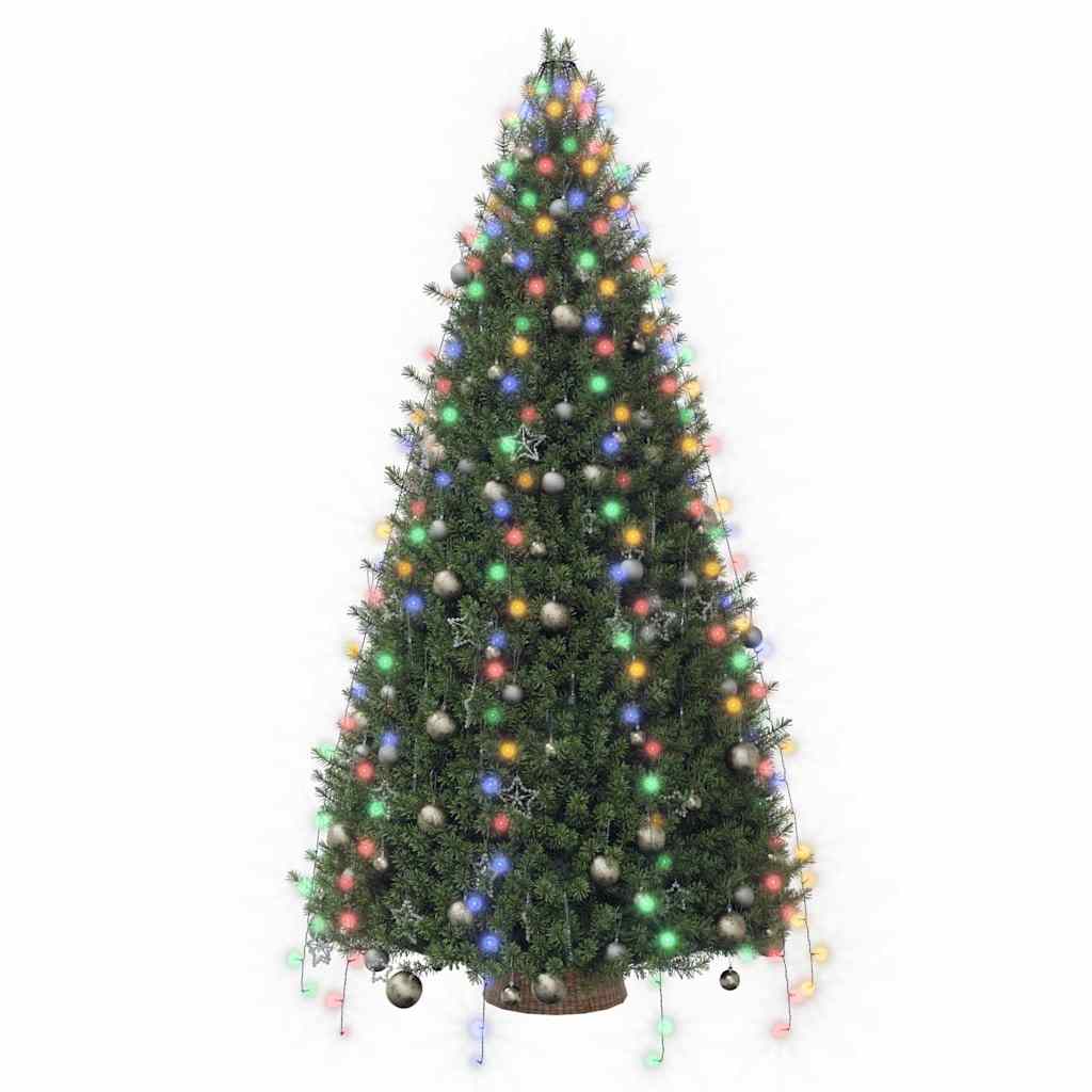 Weihnachtsbaum-Lichternetz mit 300 LEDs Mehrfarbig 300 cm