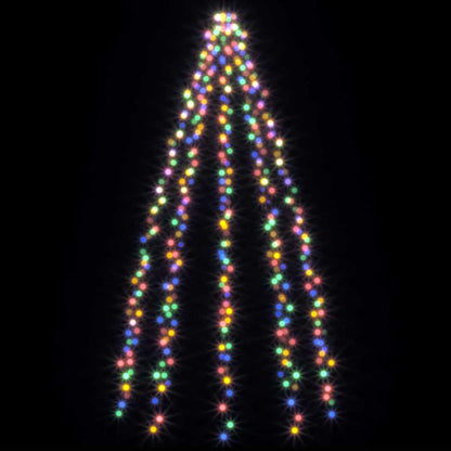 Weihnachtsbaum-Lichternetz mit 400 LEDs Mehrfarbig 400 cm