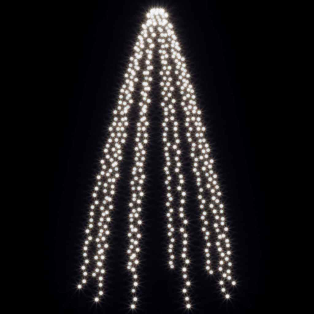 Weihnachtsbaum-Beleuchtung 500 LEDs Kaltweiß 500 cm