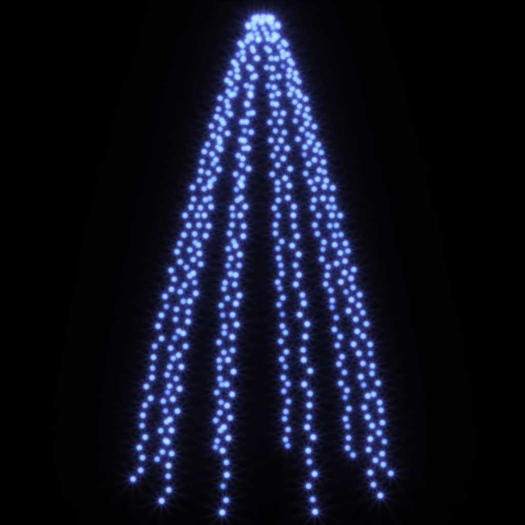 Weihnachtsbaum-Beleuchtung 500 LEDs Blau 500 cm