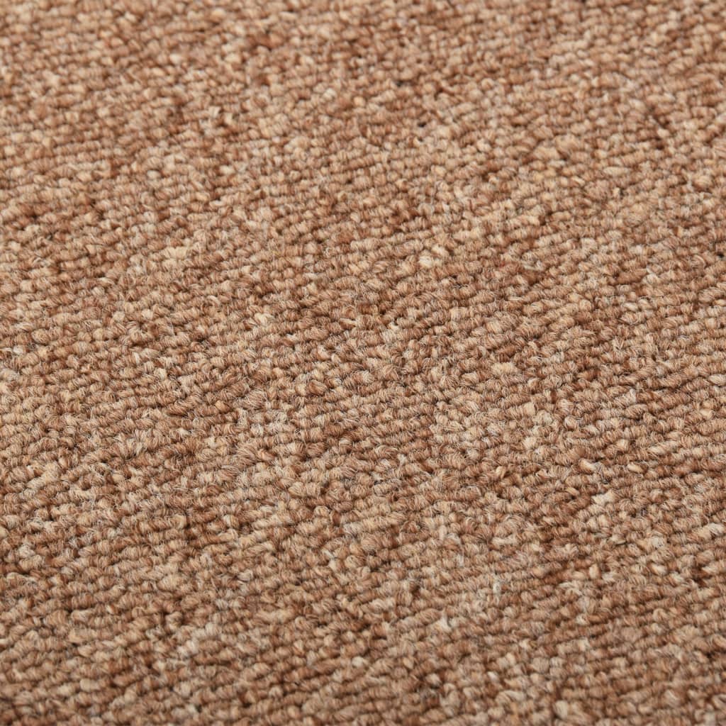 Teppichfliesen 16 Stk. 4 m² 25x100 cm Beige