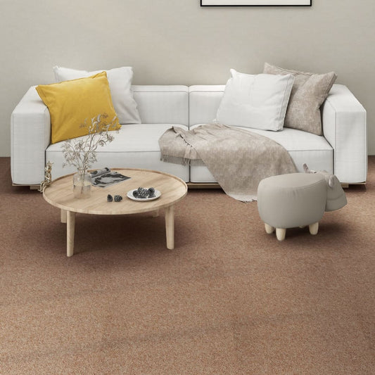 Teppichfliesen 16 Stk. 4 m² 25x100 cm Beige