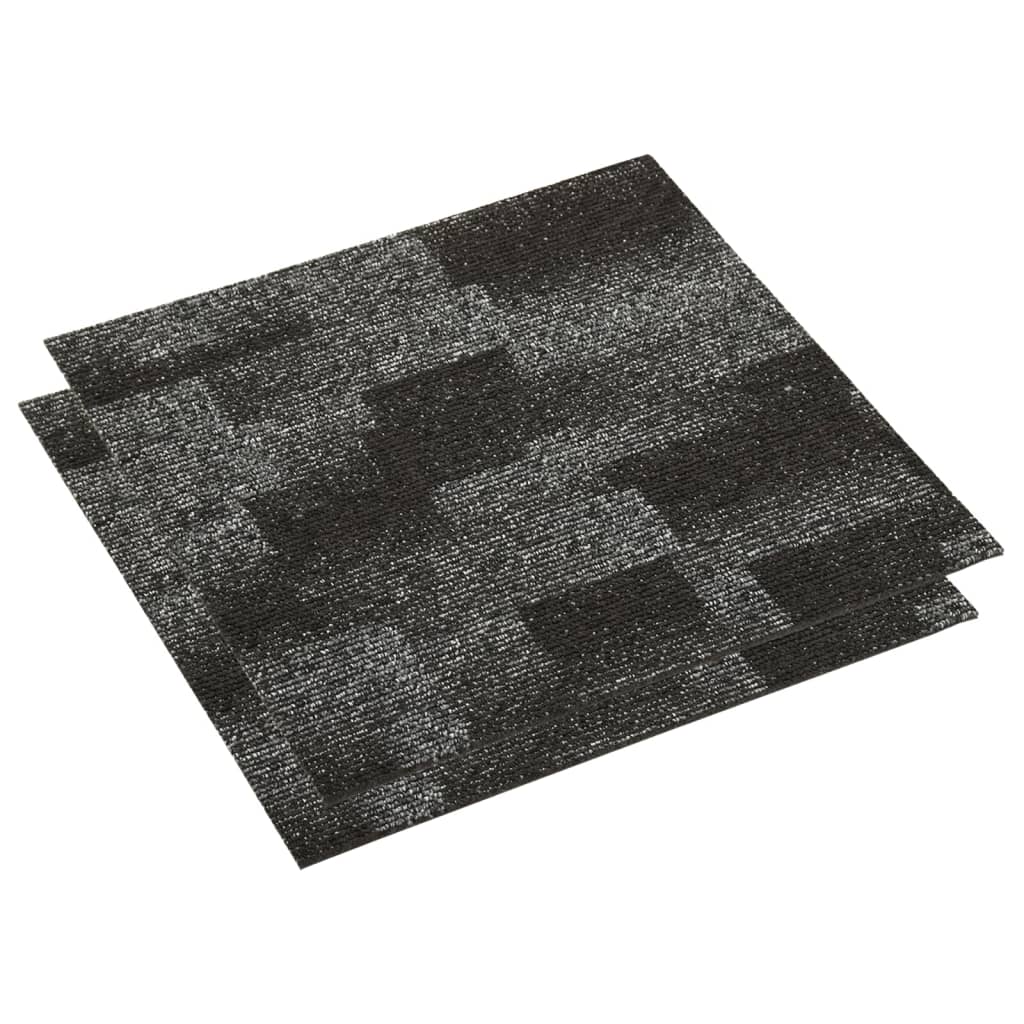 Teppichfliesen 20 Stk. 5 m² Anthrazit