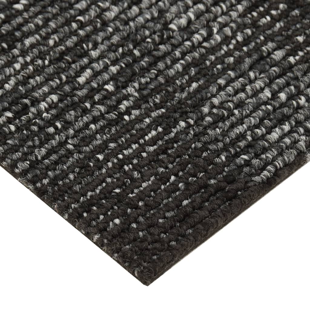Teppichfliesen 20 Stk. 5 m² Anthrazit