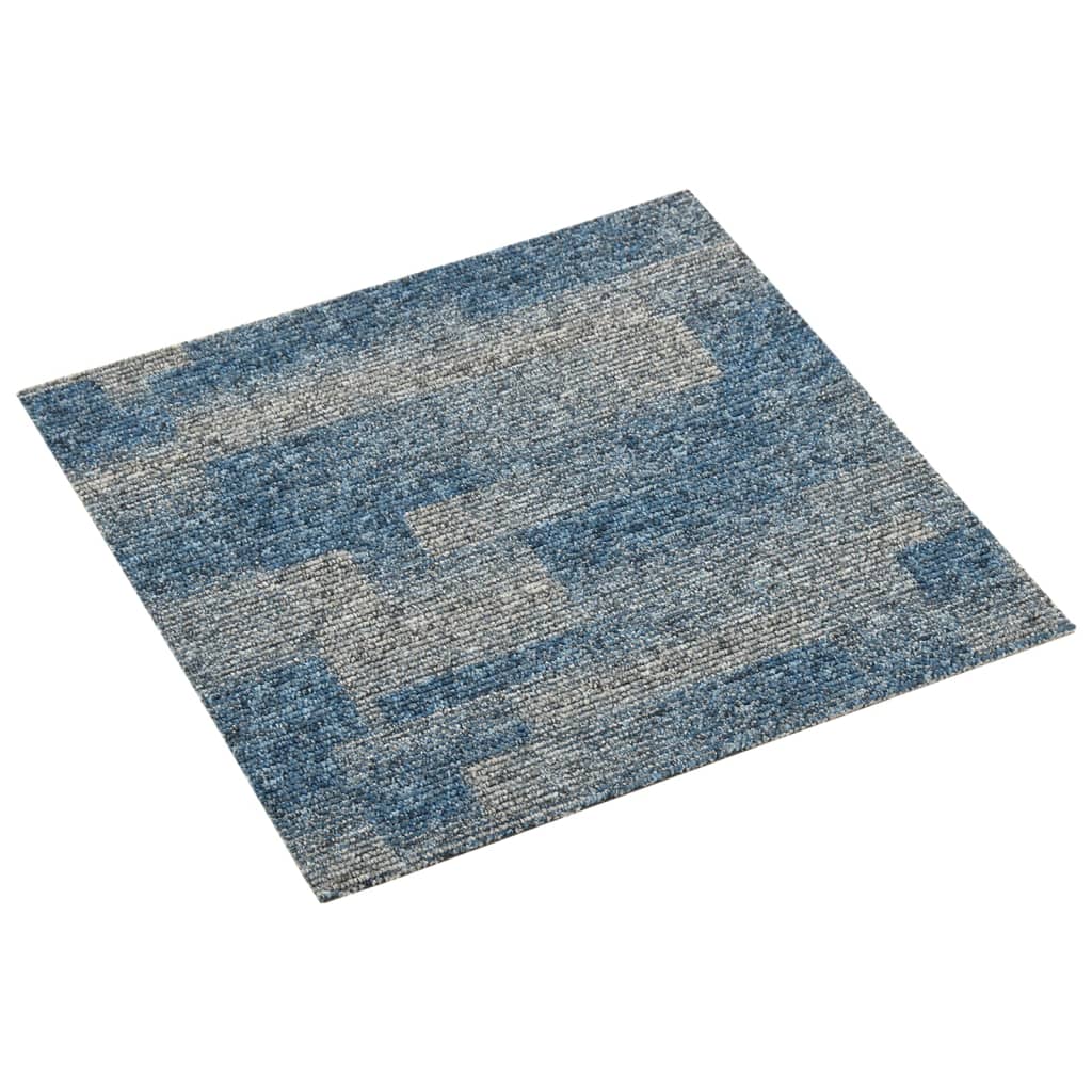 Teppichfliesen 20 Stk. 5 m² Hellblau