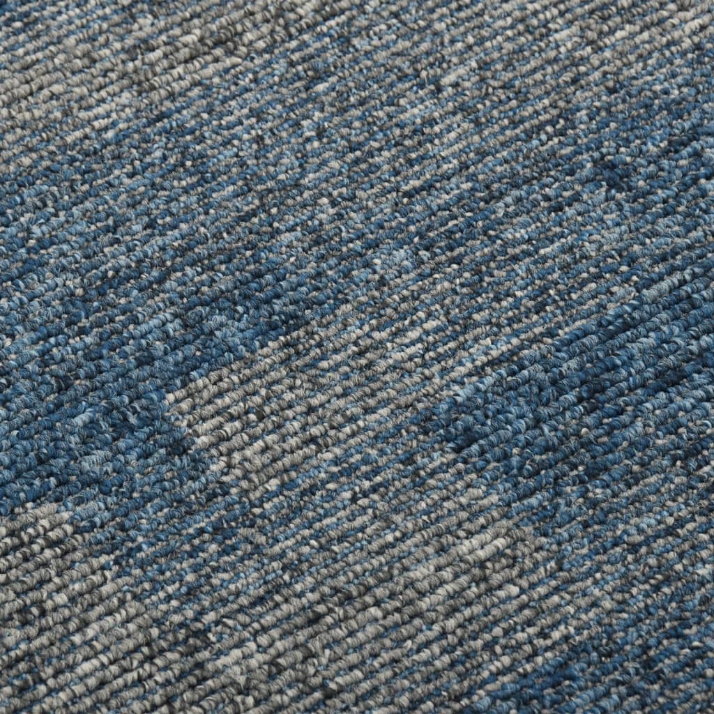 Teppichfliesen 20 Stk. 5 m² Hellblau