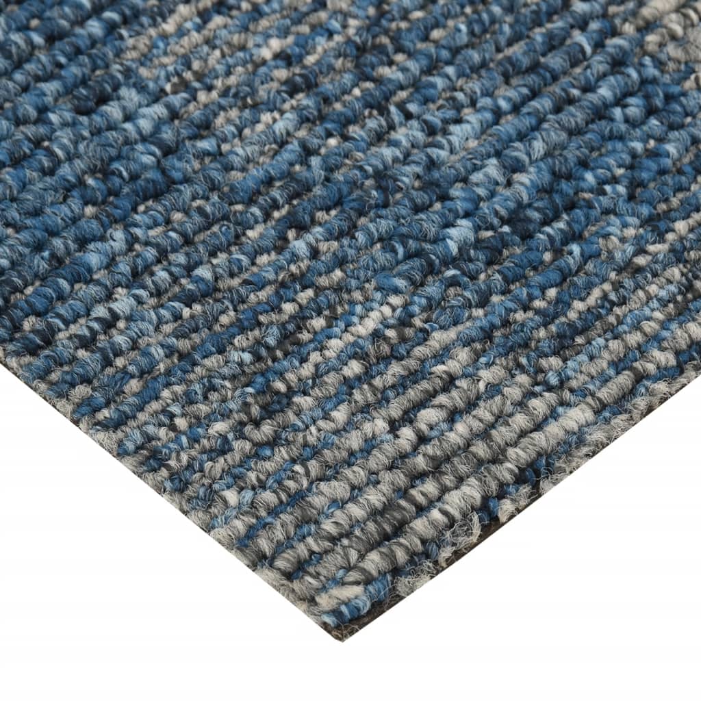 Teppichfliesen 20 Stk. 5 m² Hellblau