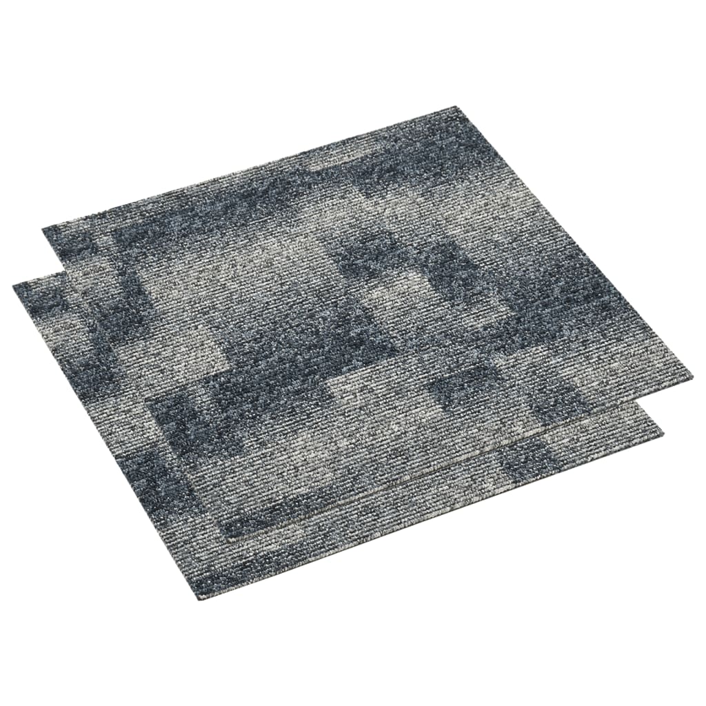 Teppichfliesen 20 Stk. 5 m² Dunkelblau