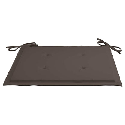 Klappstühle mit Kissen, 6-teilig, Massivholz Teakholz