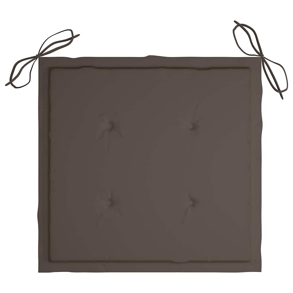Klappstühle mit Kissen, 6-teilig, Massivholz Teakholz