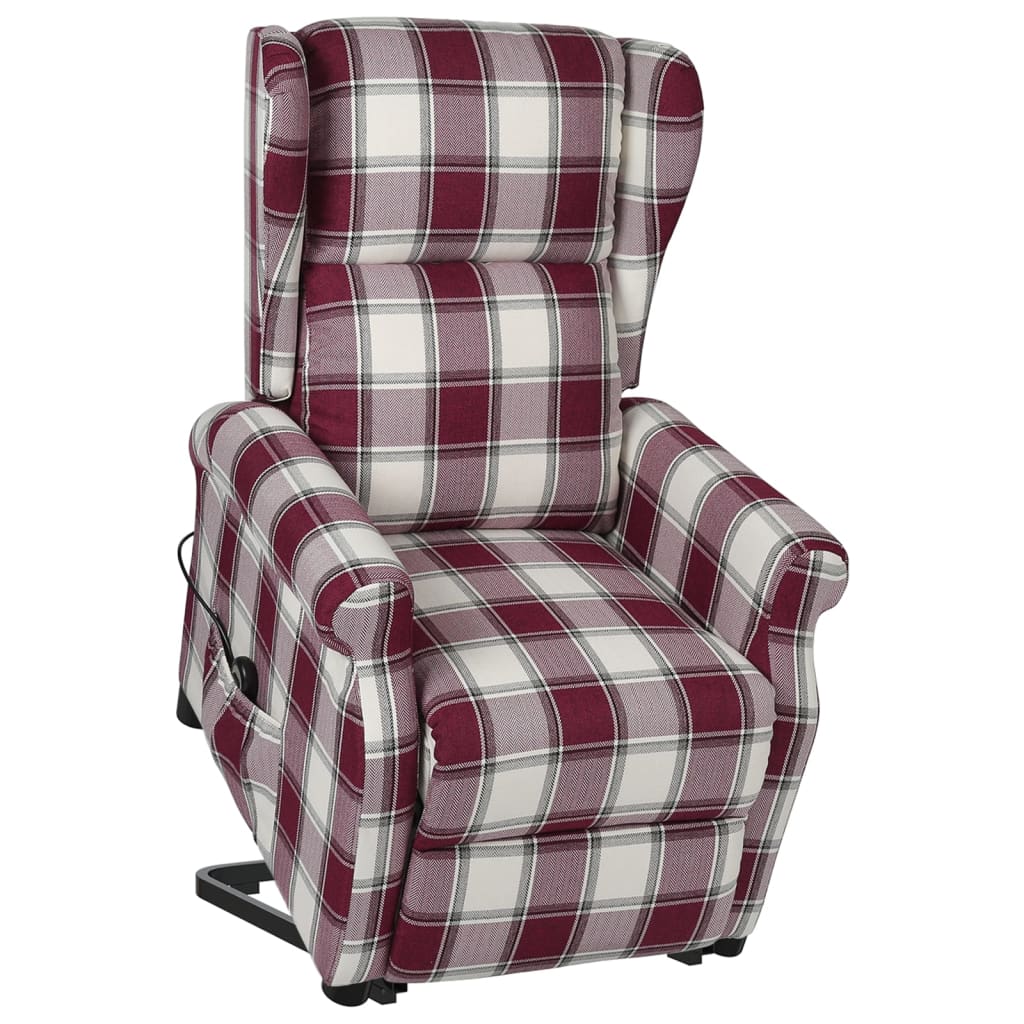 Aufstehsessel Rot Stoff