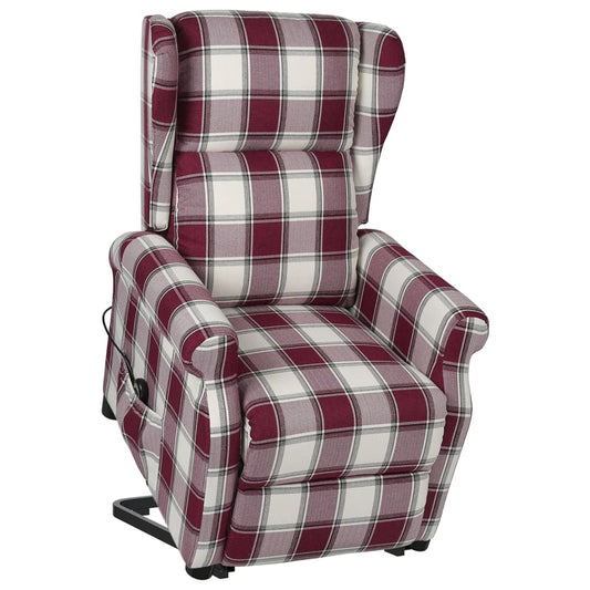 Aufstehsessel Rot Stoff