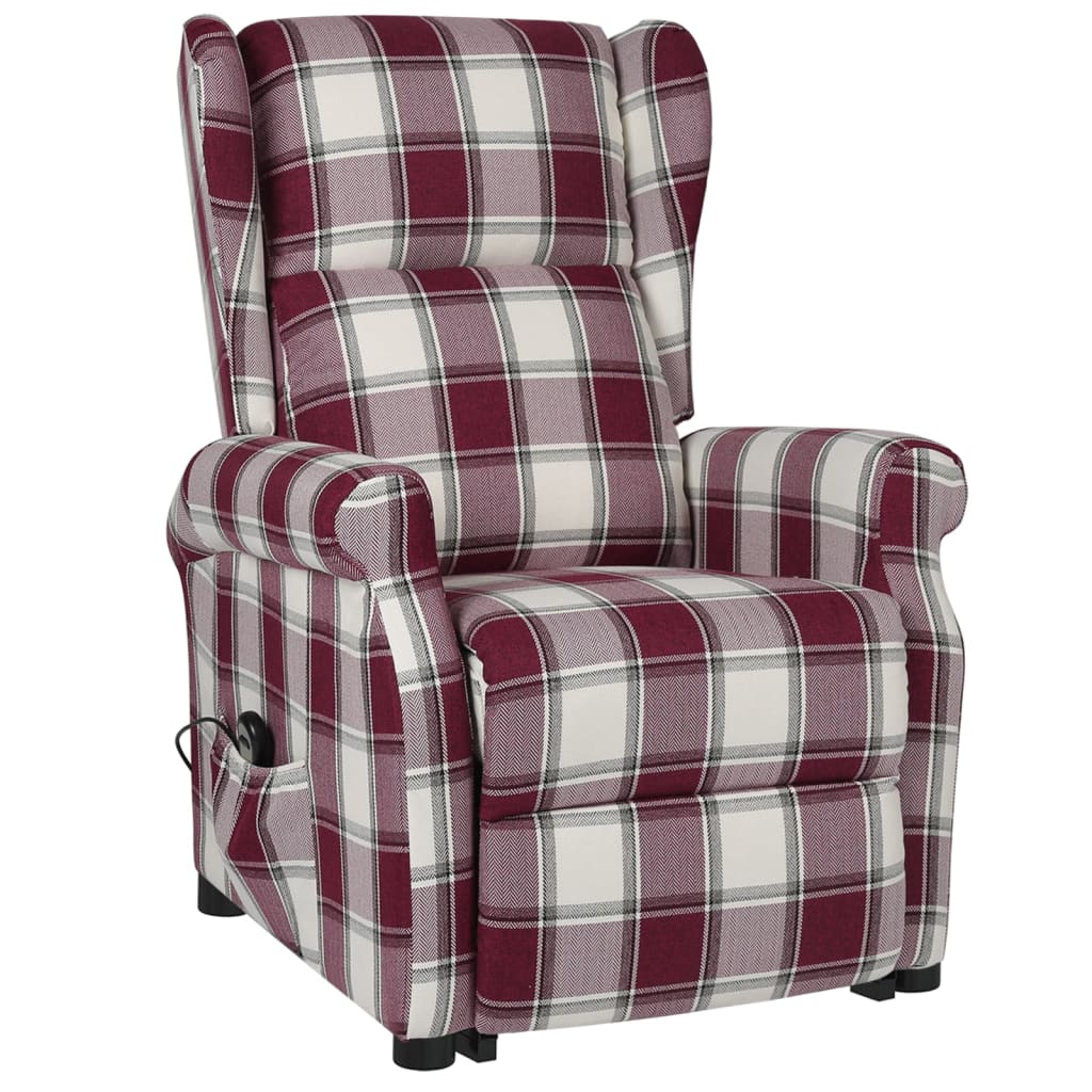 Aufstehsessel Rot Stoff