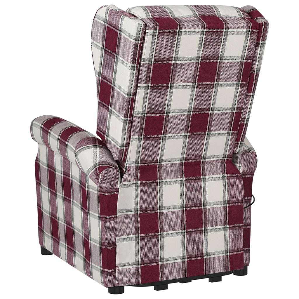 Aufstehsessel Rot Stoff