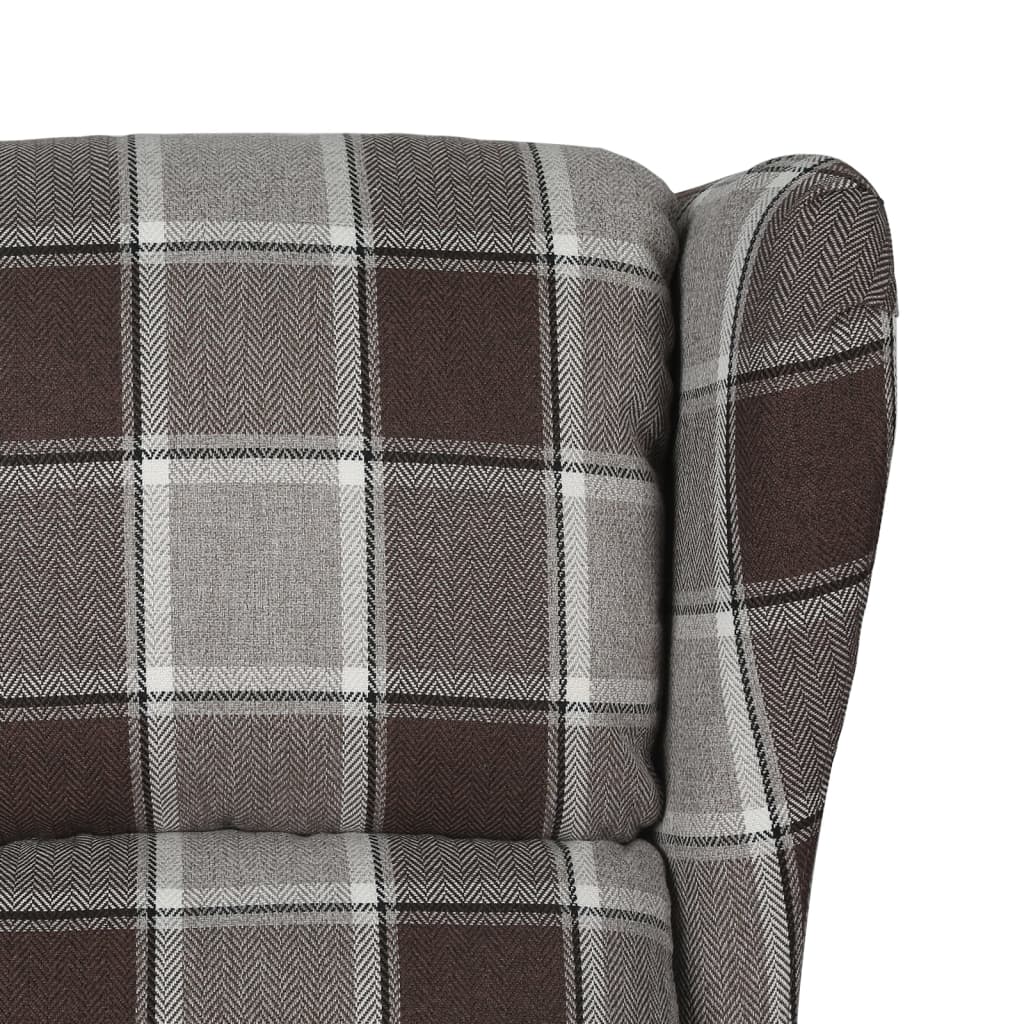 Aufstehsessel Braun Stoff