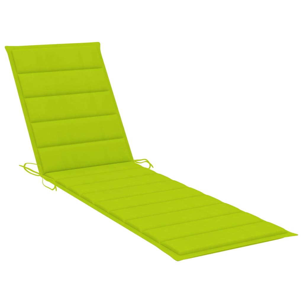 Sun loungers 2 pcs. with table and cushions solid teak wood