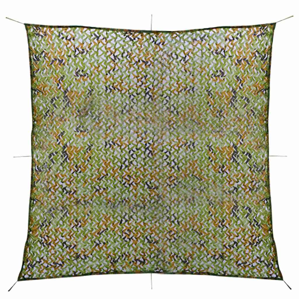 Tarnnetz mit Aufbewahrungstasche 2x3 m Grün