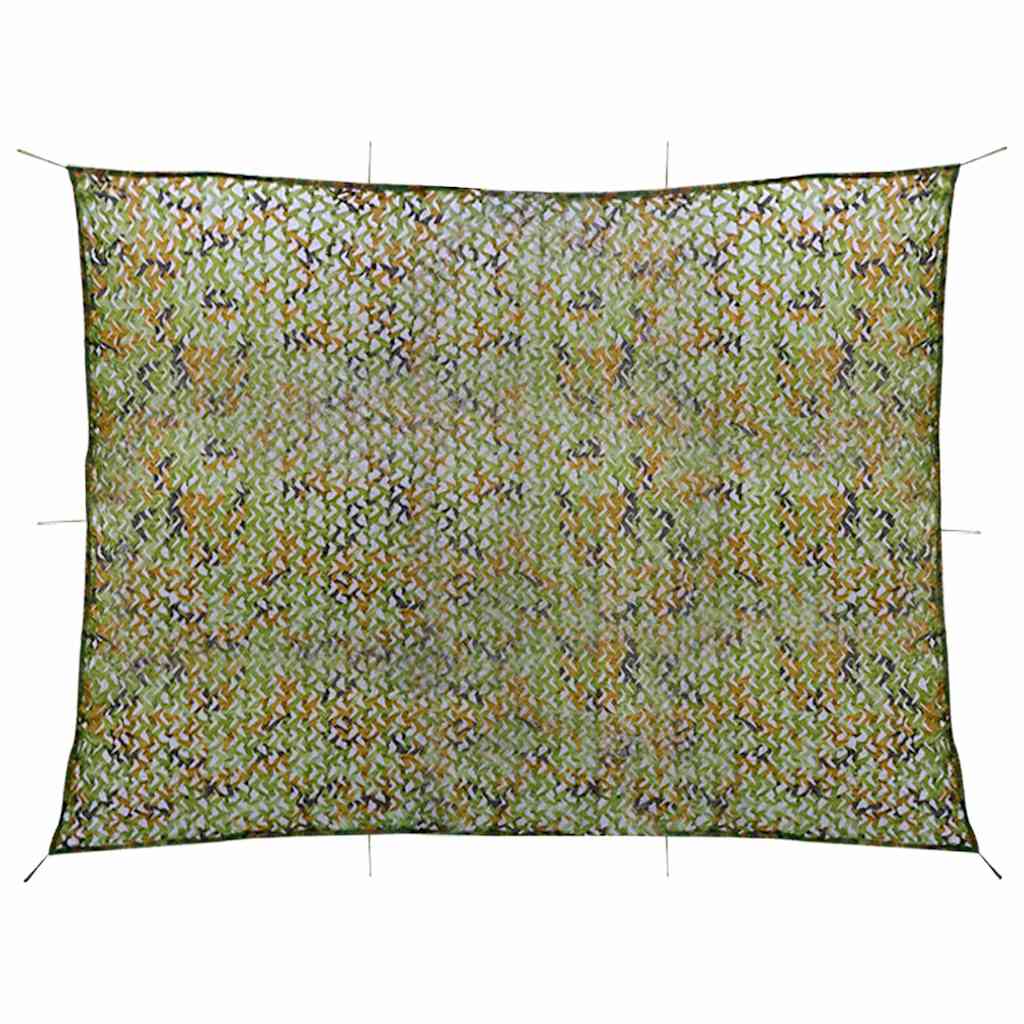 Tarnnetz mit Aufbewahrungstasche 2x4 m Grün
