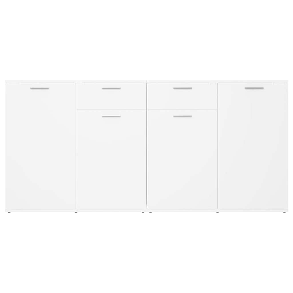 Sideboard Weiß 160x36x75 cm Holzwerkstoff