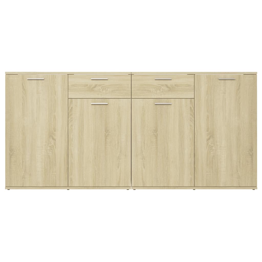 Sideboard Sonoma-Eiche 160x36x75 cm Holzwerkstoff