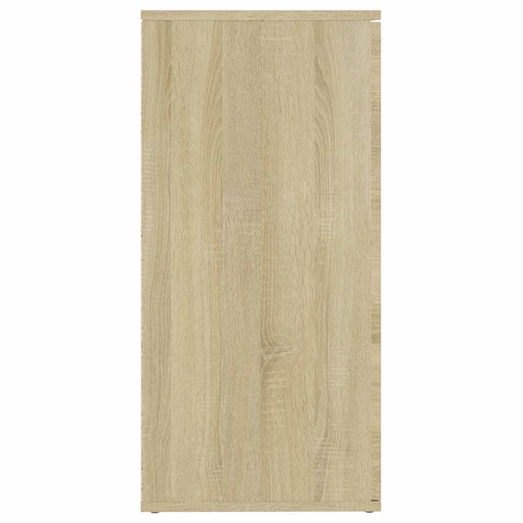 Sideboard Sonoma-Eiche 160x36x75 cm Holzwerkstoff