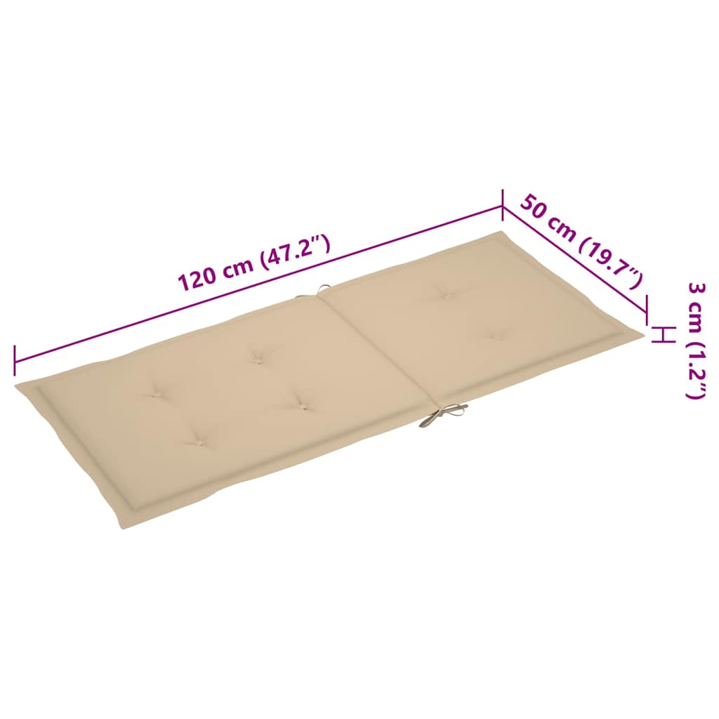 Verstellbare Gartenstühle mit Auflagen 8 Stk. Grau Akazienholz