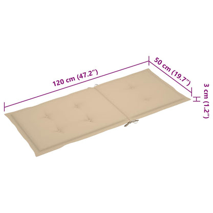 Verstellbare Gartenstühle mit Auflagen 8 Stk. Grau Akazienholz