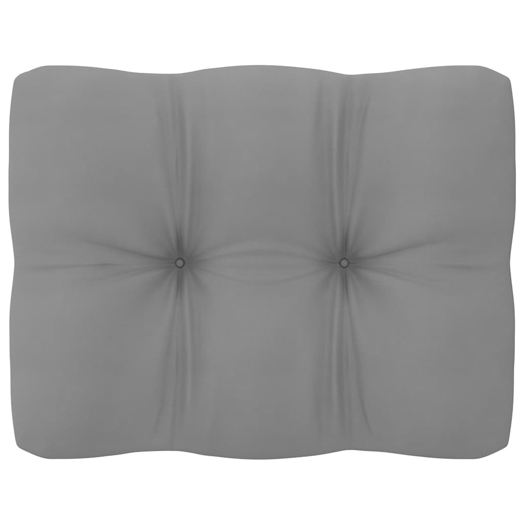 8-tlg. Garten-Lounge-Set mit Kissen Kiefer Massivholz