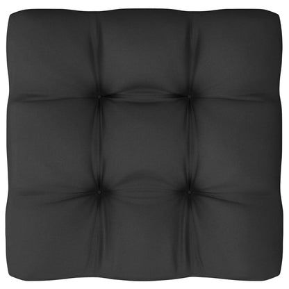 4-tlg. Garten-Lounge-Set mit Kissen Kiefer Massivholz