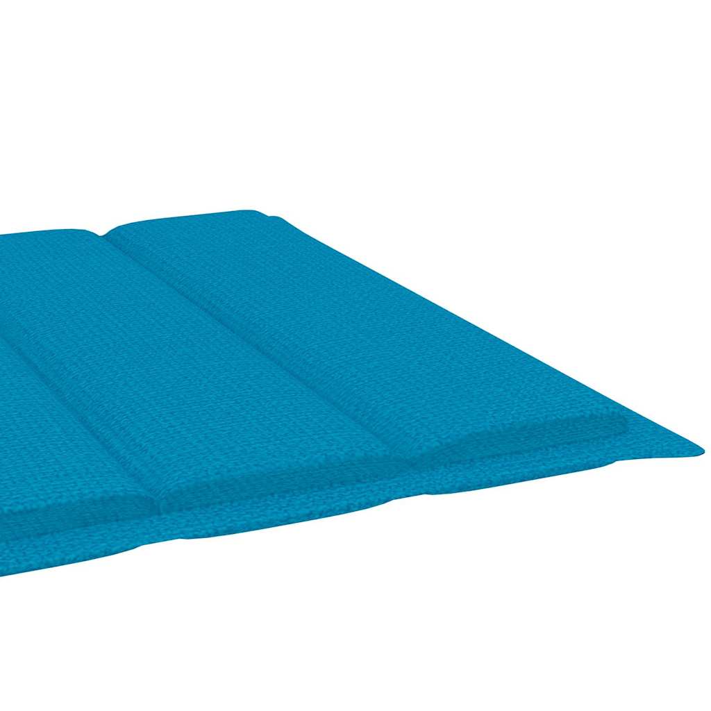Sonnenliegen 2 Stk. mit Auflagen Massivholz Akazie