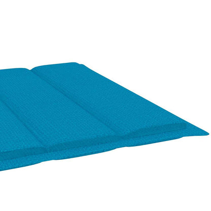 Sonnenliegen 2 Stk. mit Auflagen Massivholz Akazie