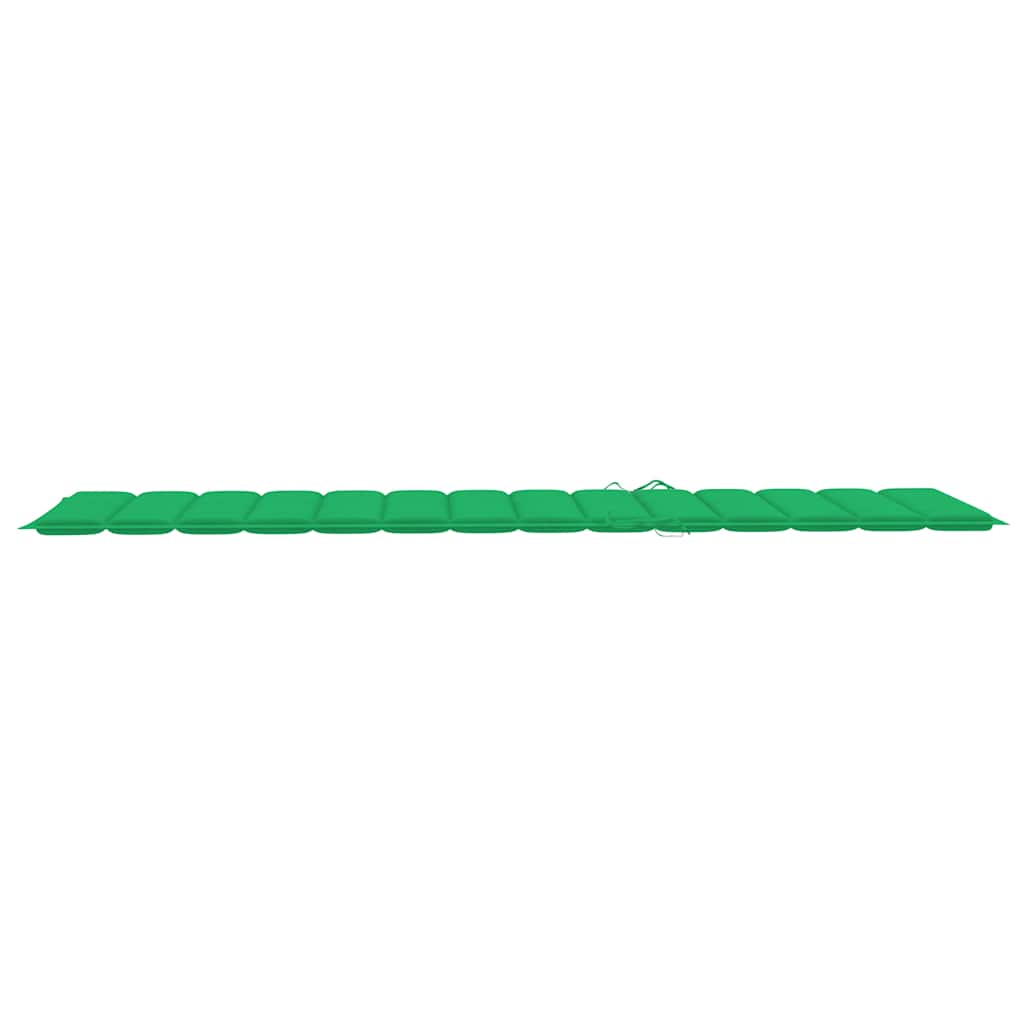 Sonnenliegen 2 Stk. mit Auflagen Massivholz Akazie