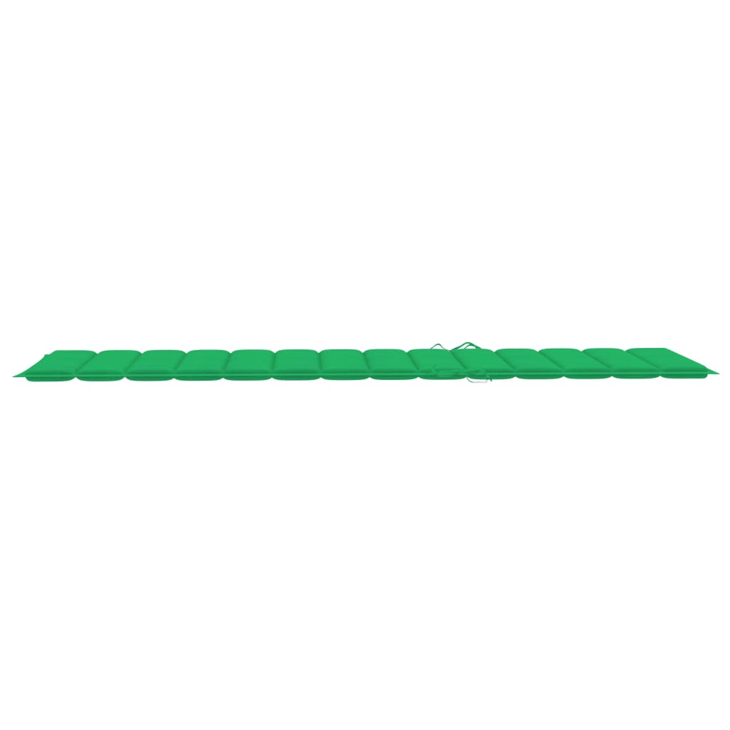 Sonnenliegen 2 Stk. mit Auflagen Massivholz Akazie