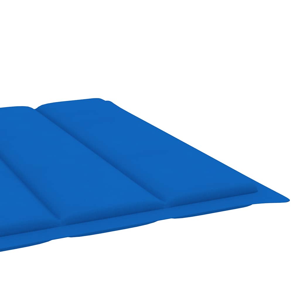 Sonnenliegen 2 Stk. mit Auflagen Massivholz Akazie