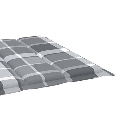 Sonnenliegen 2 Stk. mit Auflagen Massivholz Akazie