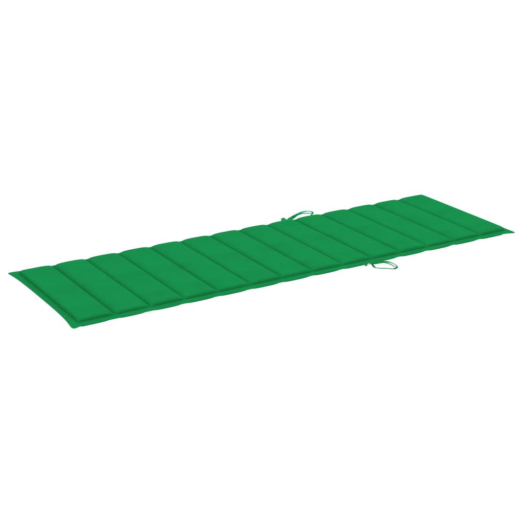 Sonnenliegen 2 Stk. mit Tisch und Auflagen Massivholz Akazie