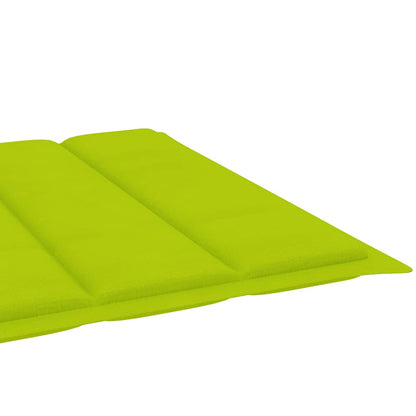Sonnenliegen 2 Stk. mit Tisch und Auflagen Massivholz Akazie