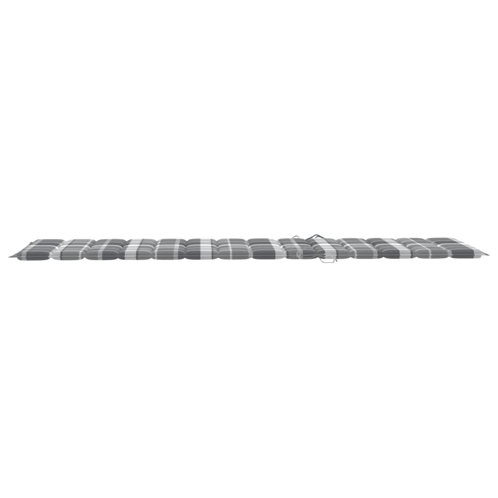 Sonnenliegen 2 Stk. mit Tisch und Auflagen Massivholz Akazie